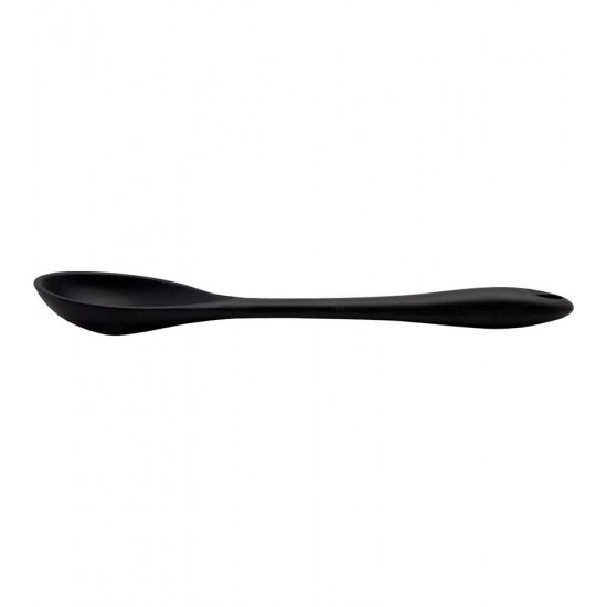 Colher 28cm Comprimento Em Silicone Preta